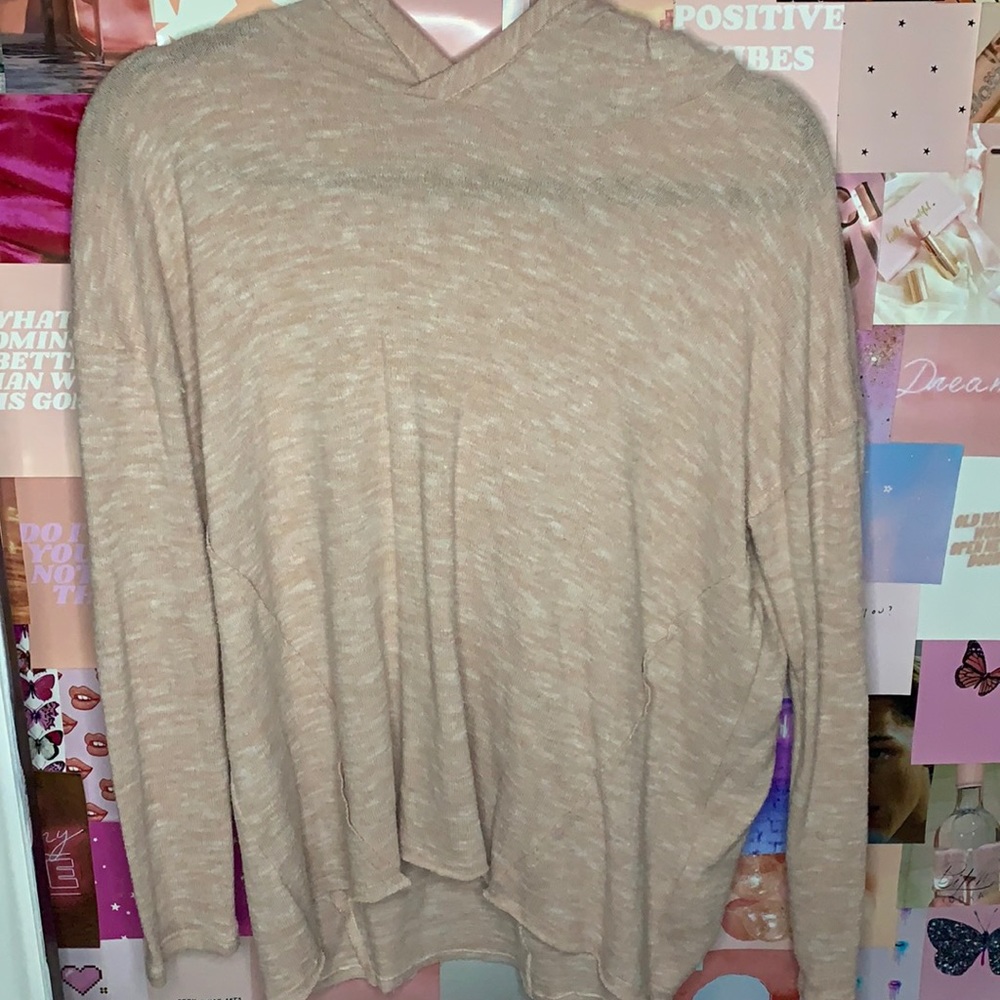 Soft and sexy airy sweatshirt